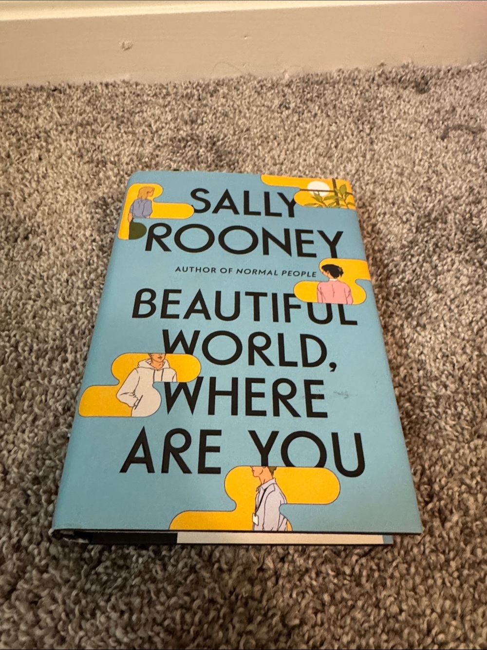 Sally Rooney "Beautiful World, Where Are You" - Light Blue Hardcover